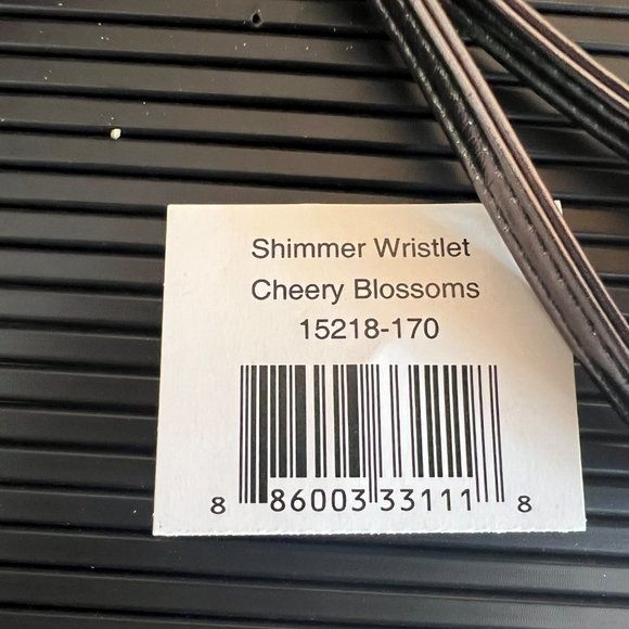 Vera Bradley Cheery Blossoms Shimmer Wristlet - Picture 4 of 11